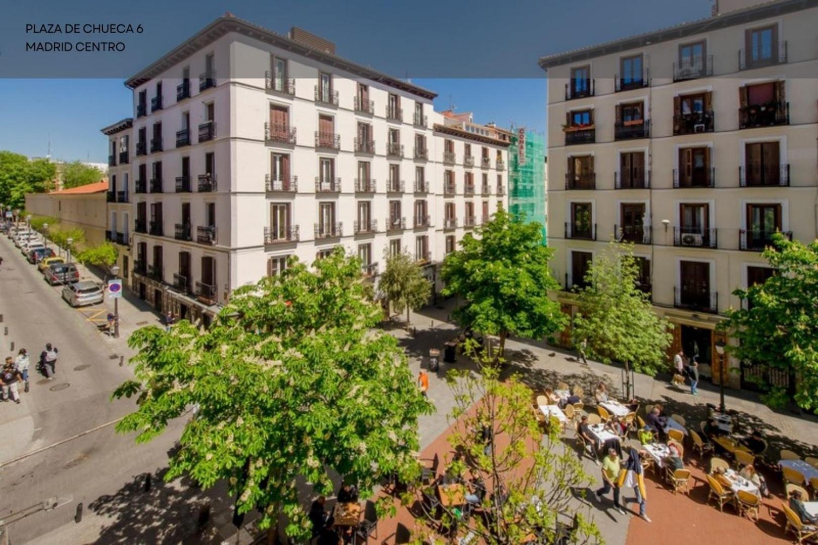Downtown&New Apt Para 9Pax En La Plaza De Chueca Madrid Eksteriør bilde